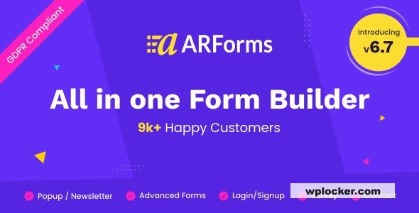 ARForms v6.8.1 + Addons