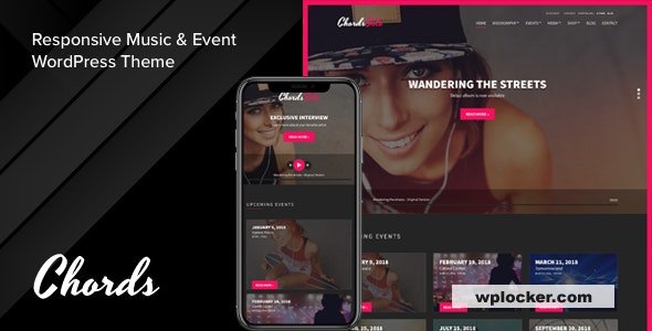 Chords v2.8.0 - Music / Artist / Radio WordPress theme