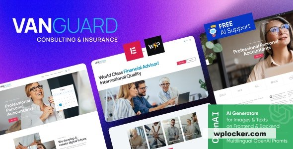 Vanguard v1.0 - Consulting & Insurance WordPress Theme