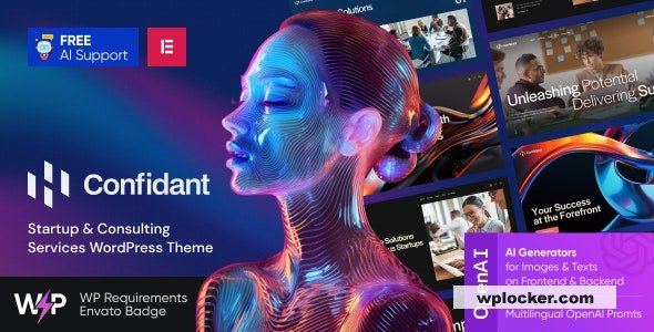 Confidant v1.0 - Startup & Consulting Services WordPress Theme