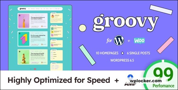 Groovy v2.3.0 - Modern & Lightweight Blog for WordPress