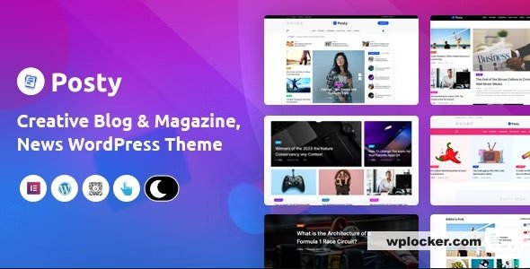 Posty v1.0 - News Magazine WordPress Theme