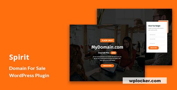 Spirit v1.0.0 - Domain for Sale WordPress Plugin