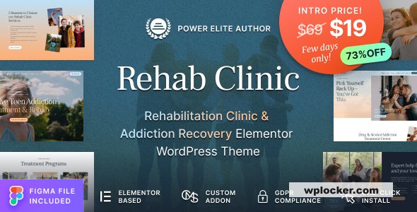 Rehab Clinic v1.0.1 - Addiction Recovery Center WordPress Theme