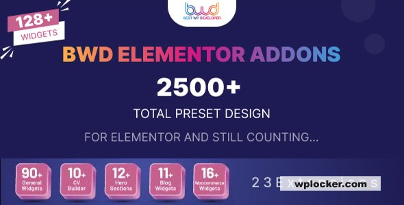 BWD Elementor addons bundle v4.15.1