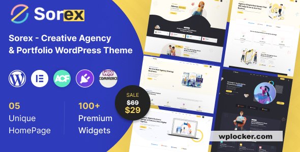 Sorex v1.0.0 - Creative Agency & Portfolio WordPress Theme