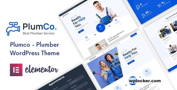 Plumco v1.0.4 - Plumber WordPress Theme
