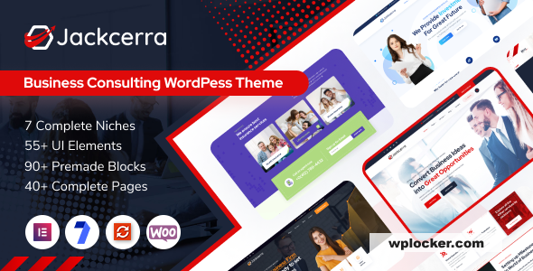 Jackcerra v1.0.2 - Business Consulting WordPress Theme