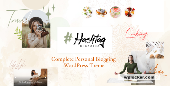 Hashtag v1.0.1 - Personal Blog WordPress Theme