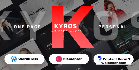 Kyros v1.0.7 - Personal Portfolio CV Resume Theme