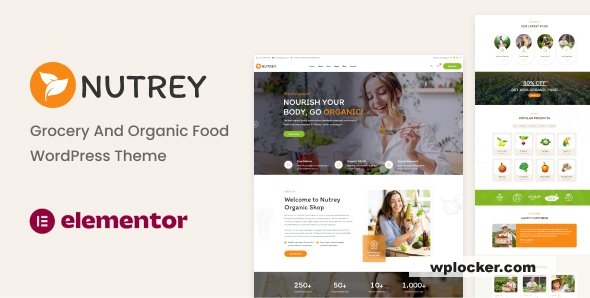 Nutrey v1.0.2 - Organic Food Shop WordPress Theme