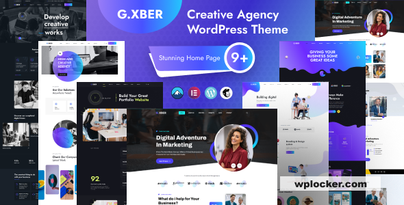 Gxber v1.0.2 - Creative Agency WordPress Theme