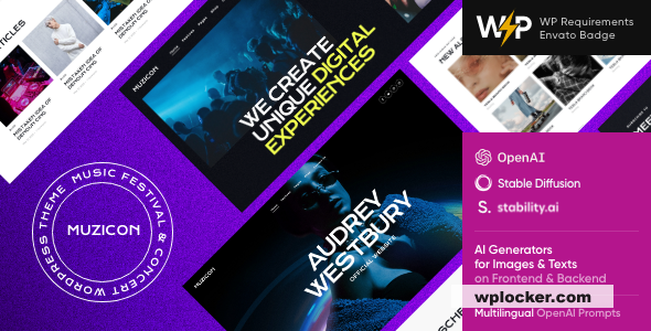 Muzicon v1.9 - Music Festival & Concert WordPress Theme