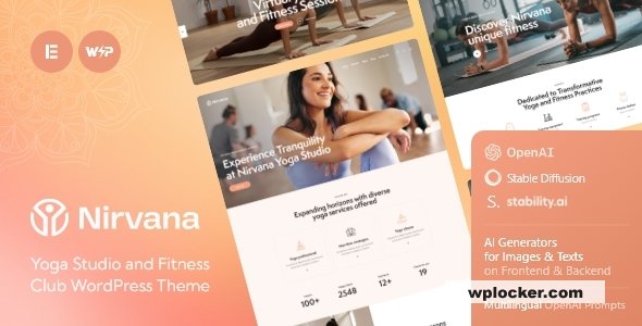 Nirvana v2.1 - Yoga Studio and Fitness Club WordPress Theme