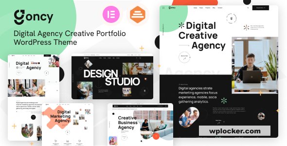 Goncy v1.0.2 - Digital Agency & Creative Portfolio WordPress Elementor Theme