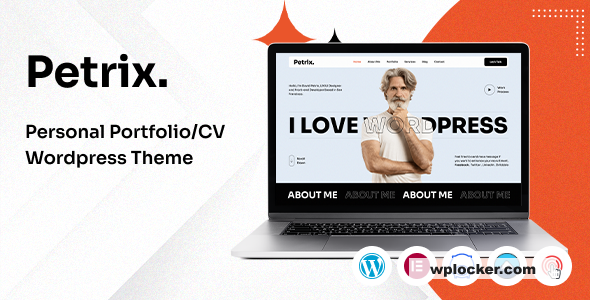 Petrix v1.0 - Personal Portfolio WordPress Theme