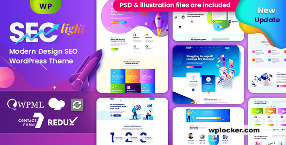 Seclight v1.1.3 - Seo & Digital Marketing WordPress Theme