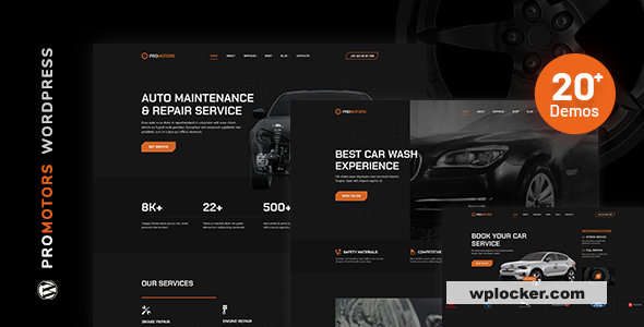 ProMotors v1.0.5 - Car Service and Detailing WordPress Theme
