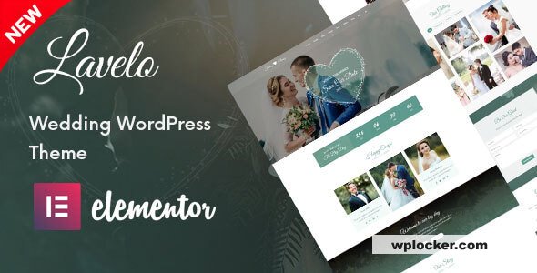 Lavelo v2.0.8 - Wedding WordPress Theme