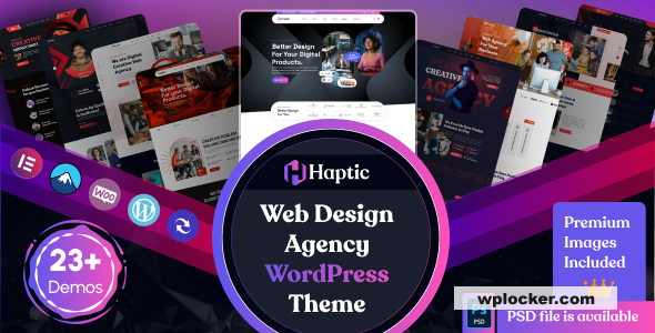 Haptic v1.8.5 - Web Design Agency WordPress Theme
