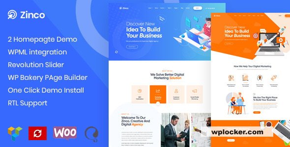 Zinco v1.1.3 - Digital Marketing Agency WordPress Theme