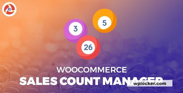 WooCommerce Sales Count Manager v1.0