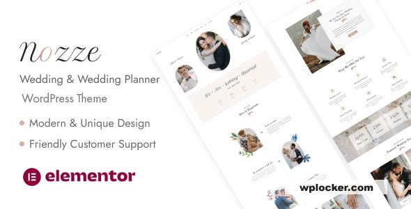 Nozze v1.0.3 - Wedding & Planner WordPress Theme