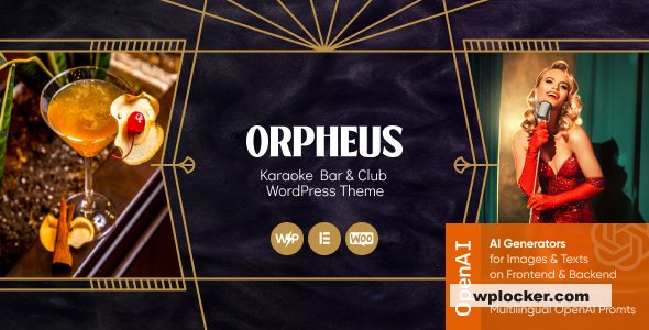 Orpheus v1.0 - Karaoke Bar & Club WordPress Theme