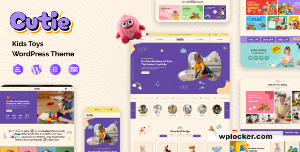 Cutie v1.0.4 - Children School, Toys Store Theme