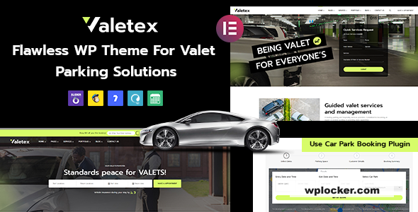 Valetex v1.3 - Valet & Parking Services WordPress Theme