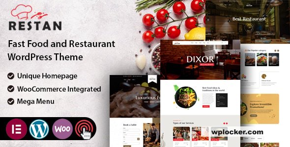 Restan v1.1 - Restaurant WordPress Theme