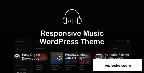 Musik v4.2 - Responsive Music WordPress Theme