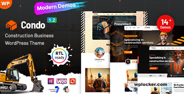 Condo v1.0.2 - Construction WordPress Theme