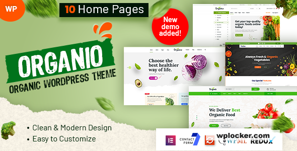 Organio v1.5.9 - Organic Food Store WordPress