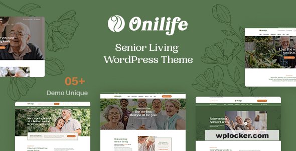 Onilife v1.1.8 - Senior Living WordPress Theme