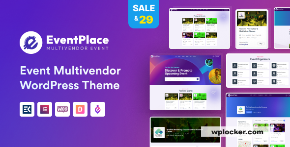 Eventplace v1.1.6 - Multivendor Event Management WordPress Theme