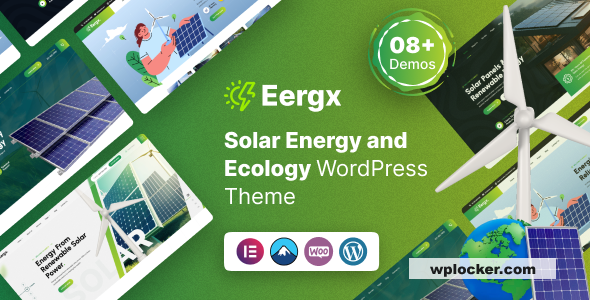 Eergx v1.0 - Ecology & Solar Energy WordPress Theme