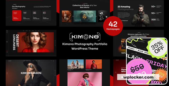 Kimono v10.0.2 - Photography Portfolio WordPress Theme
