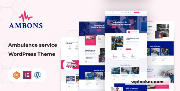 Ambons v1.5 - Ambulance Service WordPress Theme