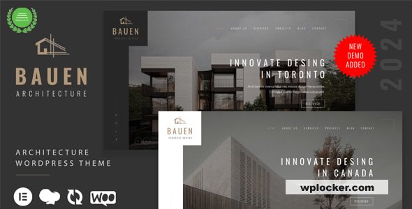 BAUEN v9.3.3 - Architecture & Interior Elementor WordPress Theme