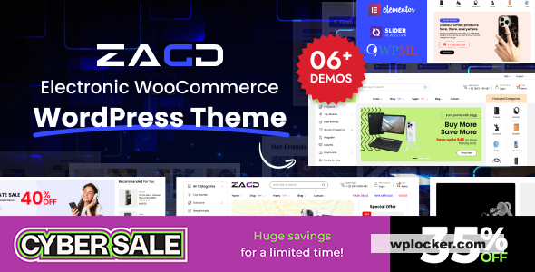Zagg v1.3.1 - Electronics & Accessories WooCommerce WordPress Theme