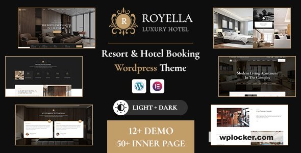Royella v1.0.0 - Resort & Hotel Booking Multi-Purpose WordPress Theme