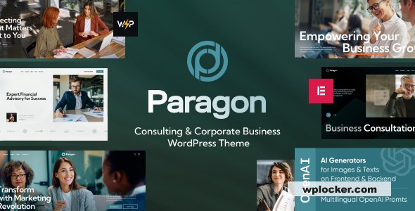 Paragon v1.0 - Consulting & Corporate Business WordPress Theme