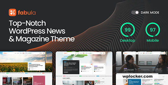 Fabula v1.0.5 - News & Magazine WordPress Theme