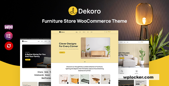 Dekoro v1.0.3 - Furniture Store WooCommerce Theme