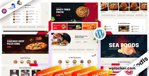 Fodis v1.0.0 - Restaurant & Cafe WordPress Theme