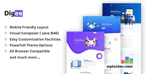 Digee v2.0.5 - Digital Marketing Agency WordPress Theme