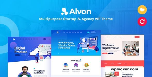 Alvon v2.0.2 - Multipurpose Startup & Agency WordPress Theme