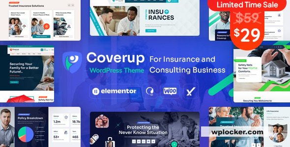 CoverUp v1.0 - Insurance & Consulting Business WordPress Theme