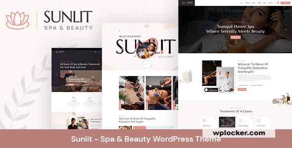 Sunlit v1.0.3 - Spa & Beauty WordPress Theme
